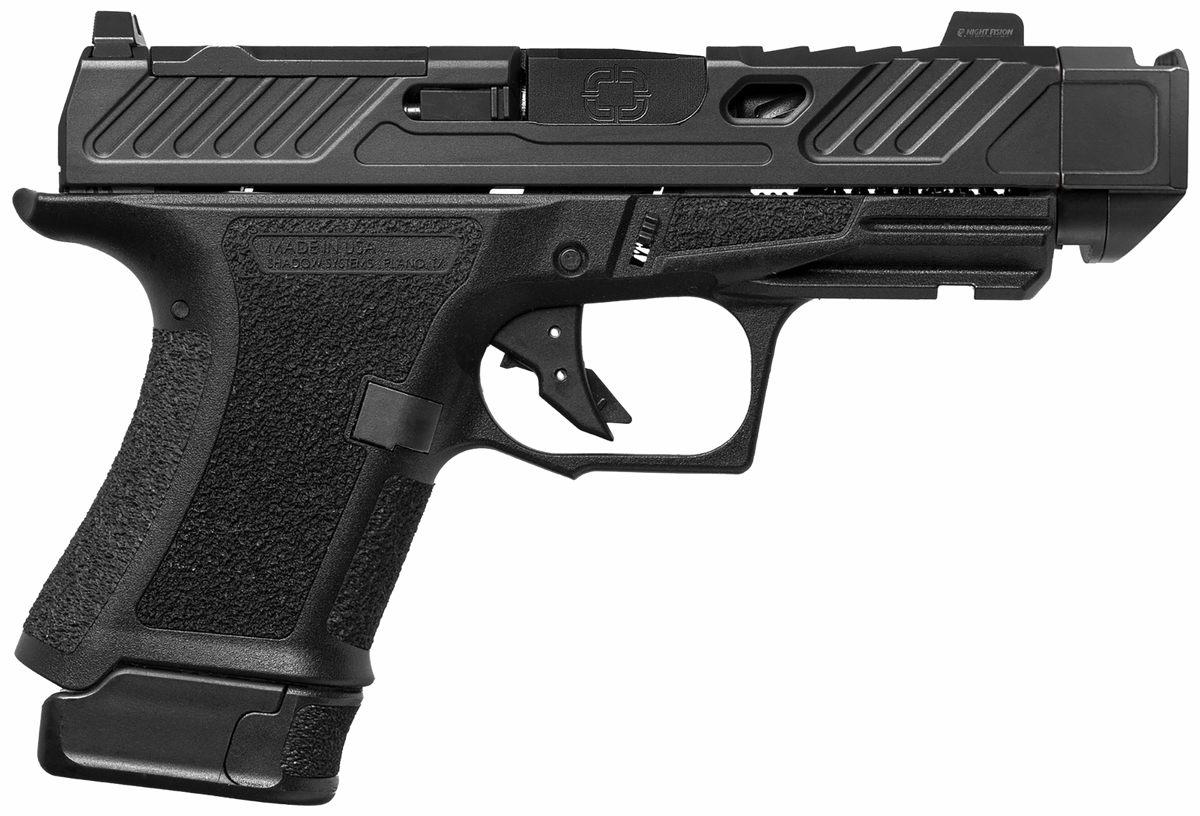 Shadow Systems CR920P Elite 9mm Luger 3.75" 10+1/13+1 Semi-Auto Pistol - Black
