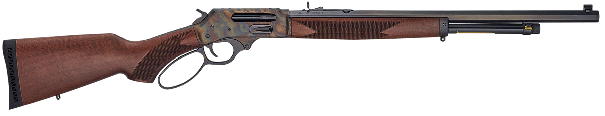 Henry Side Gate H010GCC 45-70 Gov 4+1 22" Lever-Action Rifle - Color Case Hardened
