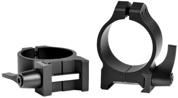 Warne 213LM Maxima 30mm Low Quick Detach Scope Rings - Matte Black