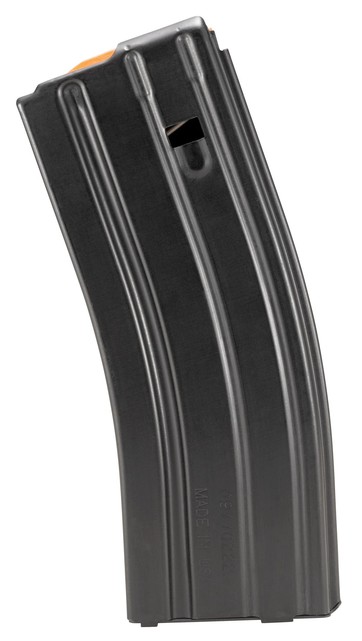 DuraMag Speed 30rd 223 Rem/300 Blackout/5.56x45mm NATO AR-15 Magazine - Black w/ Orange Follower