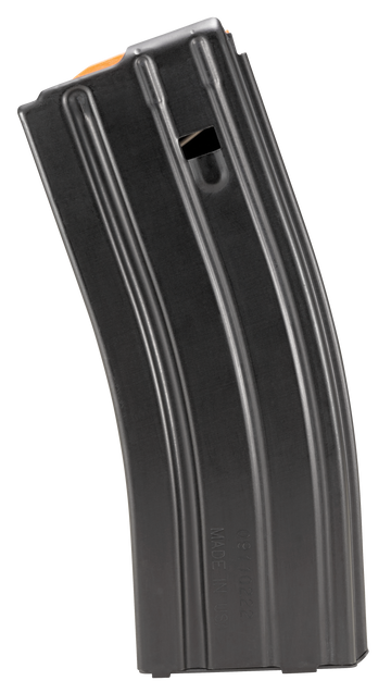 DuraMag Speed 30rd 223 Rem/300 Blackout/5.56x45mm NATO AR-15 Magazine - Black w/ Orange Follower