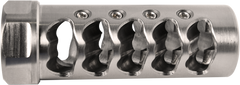 American Precision Arms Gen 4 Fat Bastard 6.5mm 5/8x24 Self-Timing Muzzle Brake - Stainless