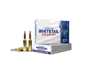 Nosler Whitetail Country 6.5 Creedmoor 140gr Spitzer Boat Tail 20-Rd/Box - Box or Case