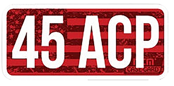 MTM Case-Gard CL45ACP Ammo Caliber Labels 45 ACP 8-Pack Red