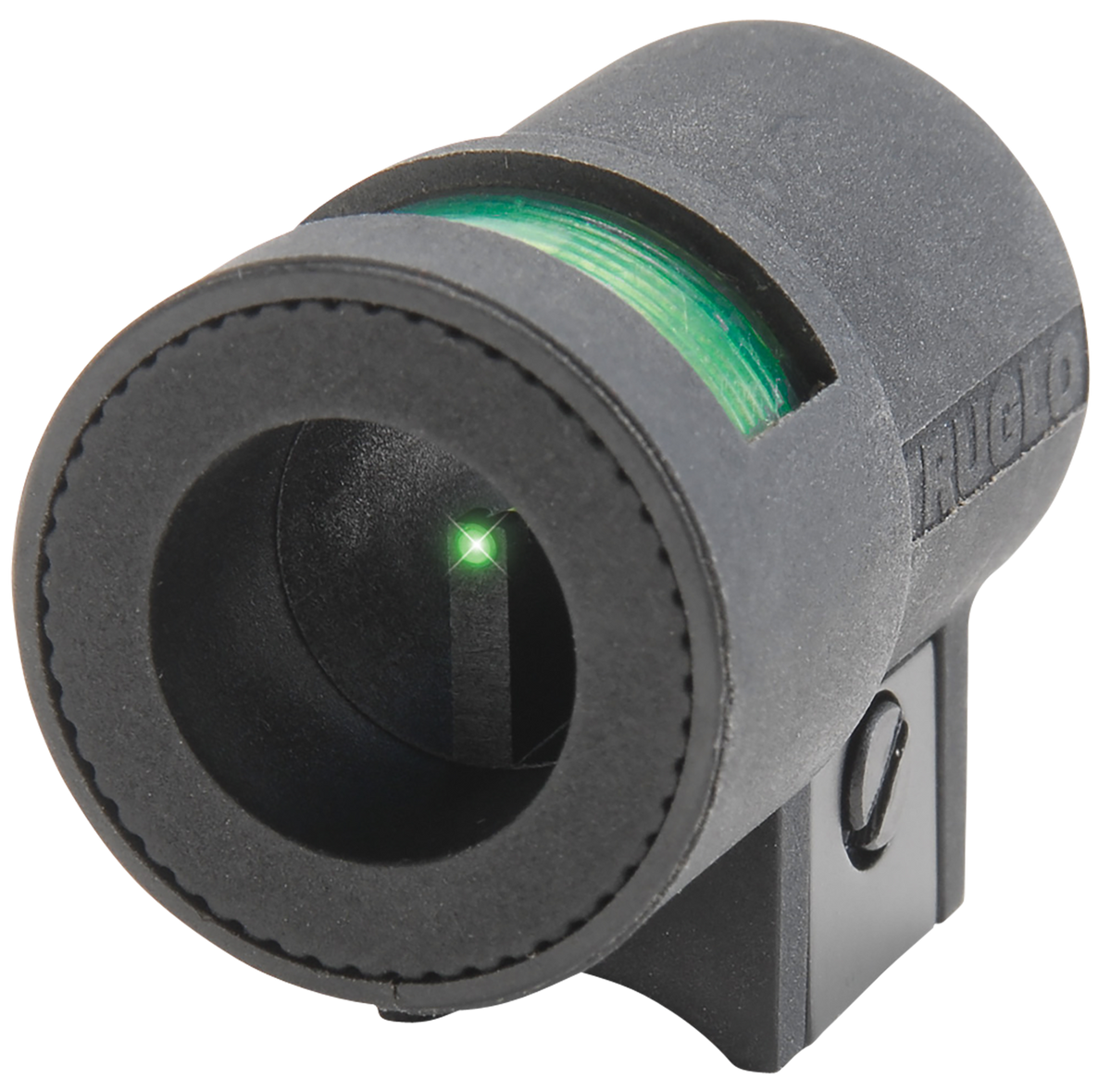 TruGlo TG925G Airgun Globe Sight Green Fiber Optic Front Sight with Black Polymer Housing