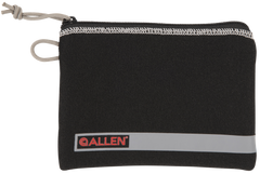 Allen 3626 Pistol Pouch Black Polyester Lockable Zipper & Fleece Lining 5x7 Interior
