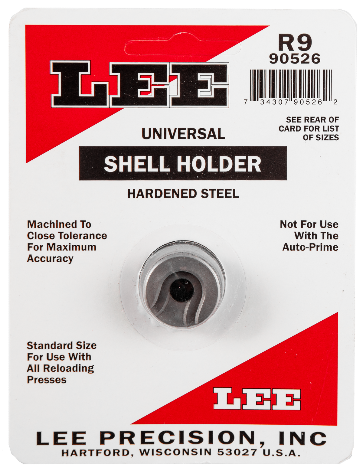 Lee 90526 Shell Holder #9R 41 Rem Mag