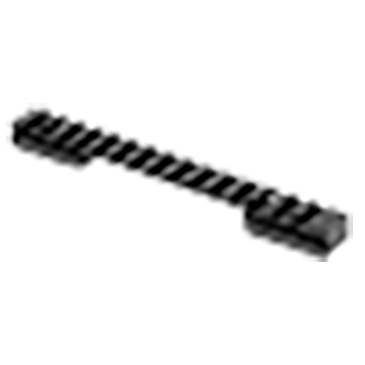 Warne 7643M Mountain Tech Tactical Rail Black Anodized Aluminum Browning X-Bolt 2/X-Bolt Magnum Magnum Action - 0 MOA