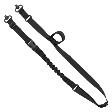 GrovTec QS 2-Point Sentry 1" Adjustable Rifle/Shotgun Sling w/ Push Button Swivels - Black