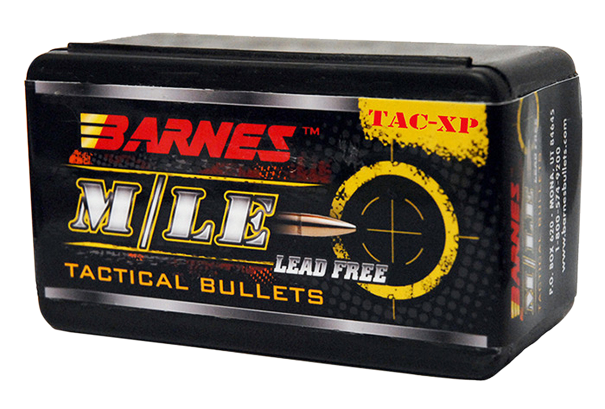Barnes Bullets TAC-XP M/LE 9mm 115gr HP Reloading Bullets - 40/Box