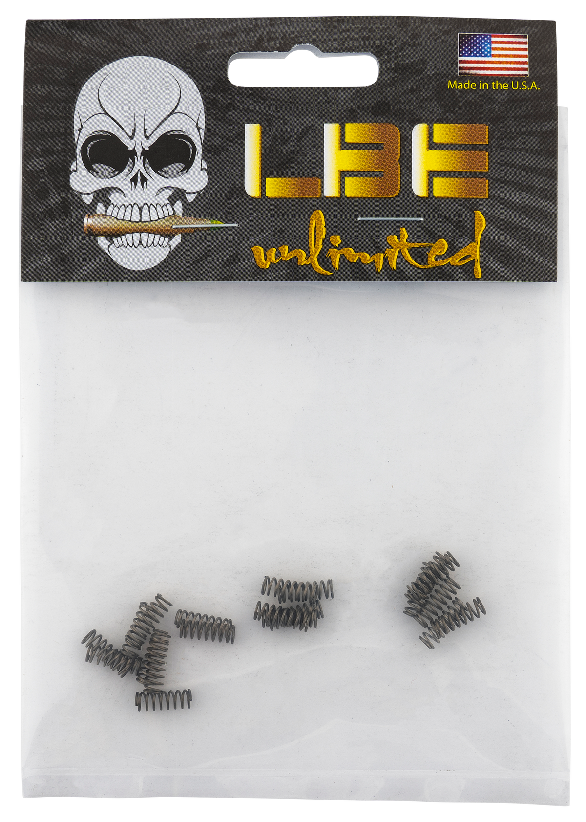 LBE Unlimited AR-15 Bolt Catch Plunger Spring 20pk - Black 1117 Steel
