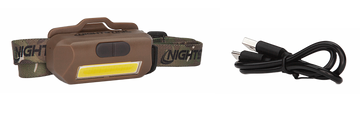 Bayco Nightstick USB-4510F Multi-Flood 35/60/250 Lumens Headlamp - Flat Dark Earth