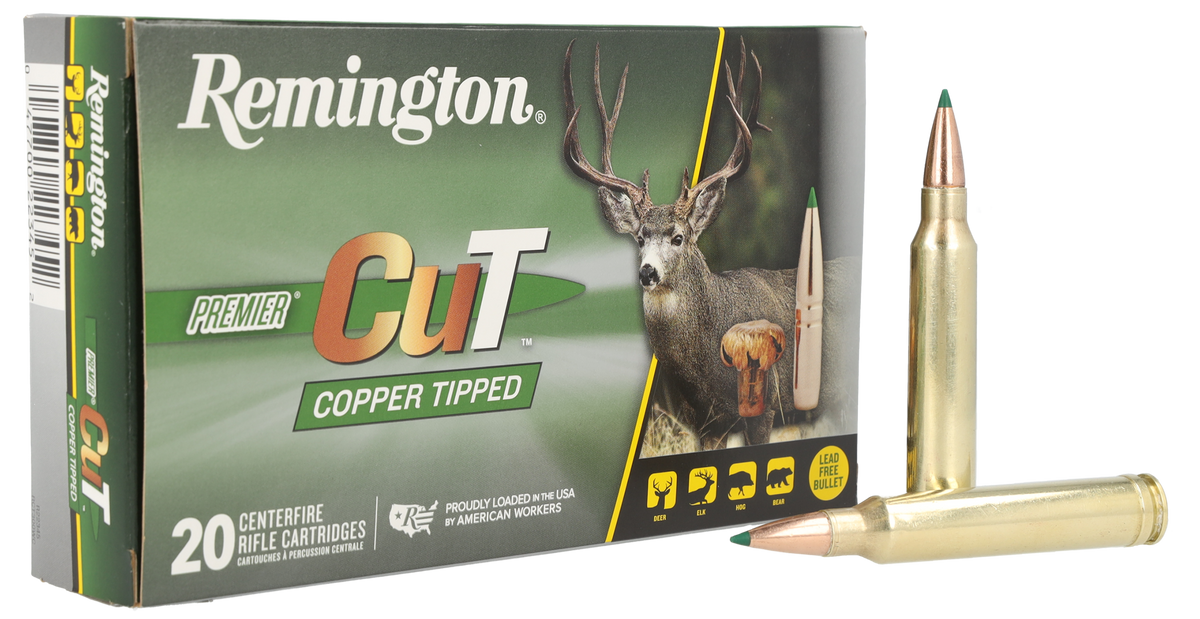 Remington Ammunition Premier CuT 300 Win Mag 180gr Copper Tipped 20 Rd - Box or Case