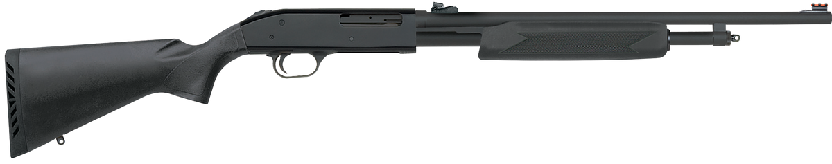 Mossberg 500 Bantam Slugster 410 Bore 20" 5+1 Pump Shotgun - Matte Blued, Synthetic Stock