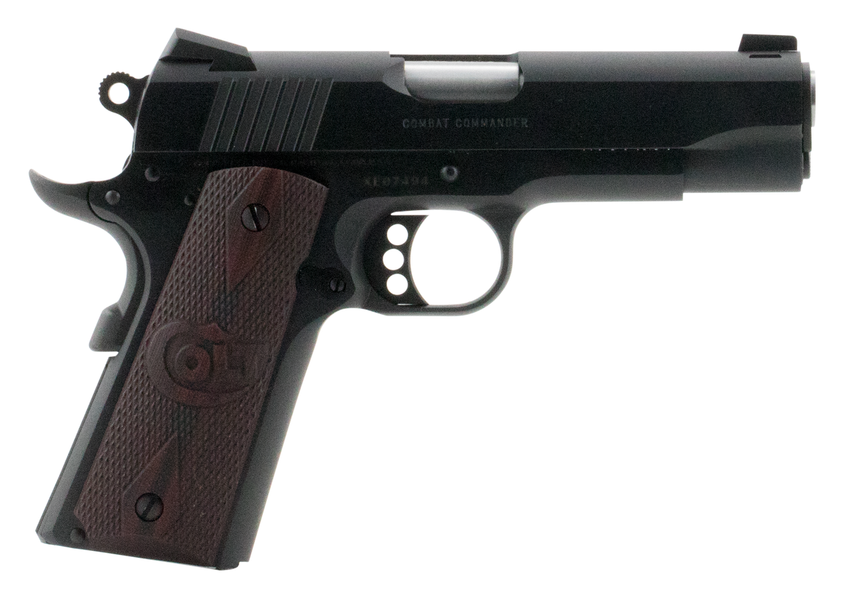 Colt Mfg Commander Combat 45 ACP 4.25" 8+1 SAO Pistol