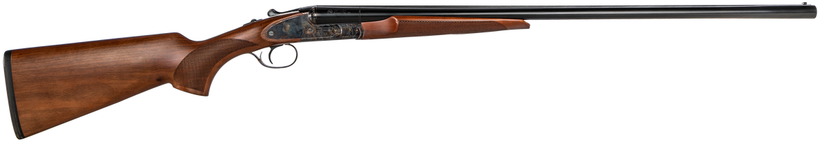 CZ Sharp-Tail 20 Gauge 3" 2-Rd 28" Side-by-Side Shotgun - Color Case Hardened Receiver