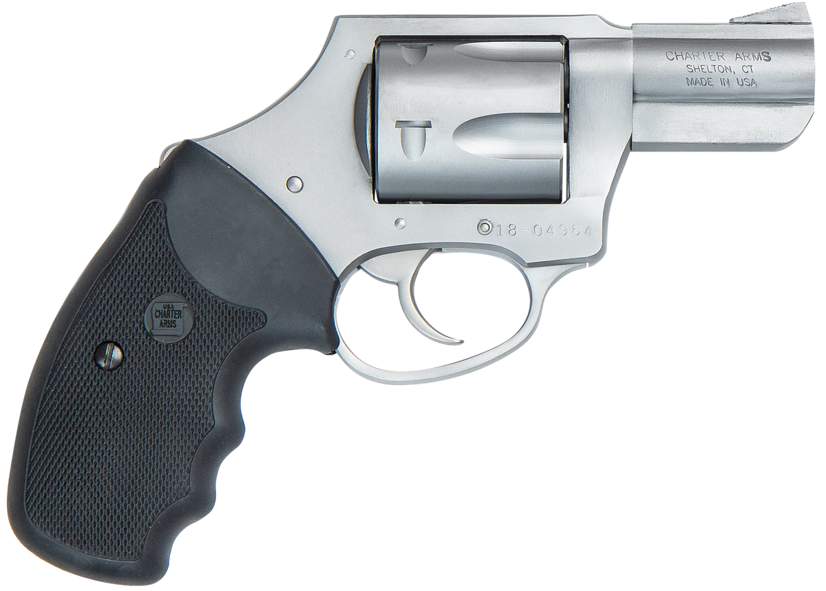Charter Arms 73521 Mag Pug 357 Mag 2.20" 5-Shot DAO Revolver - Matte Stainless