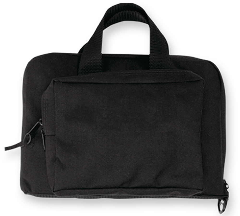 Bulldog BD915 Deluxe Mini Range Bag Black Nylon 11" Water-Resistant