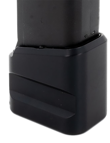 Cross Armory CRG+5MEG17BK +5 Magazine Extension Glock 17 Gen 1-5 Black Aluminum