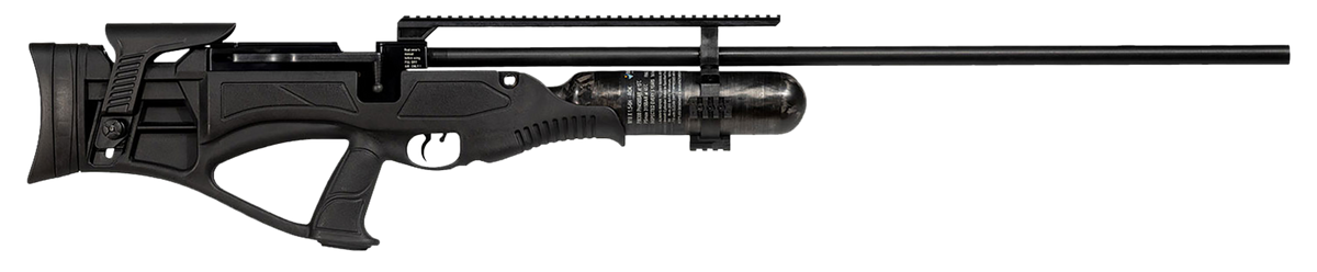 Hatsan USA Piledriver 62 Cal PCP Air Rifle 33" Bullpup Single-Shot - Black