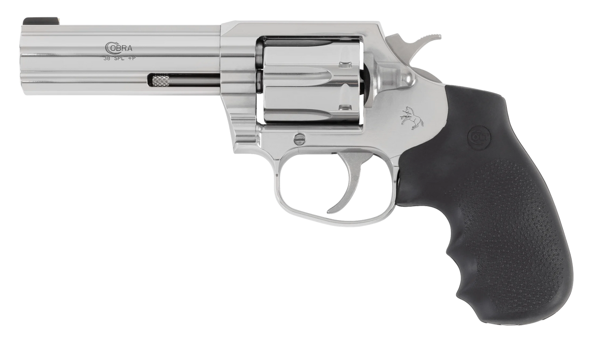 Colt Mfg Cobra 38 Special +P 4" 6-Shot Revolver - Stainless
