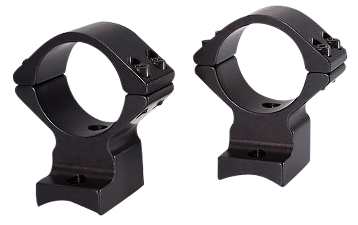 Talley 930734 Scope Mount/Ring Combo 1" Tube Weatherby Vanguard Low Rings - Black Anodized