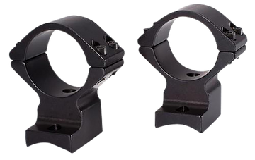 Talley 930734 Scope Mount/Ring Combo 1" Tube Weatherby Vanguard Low Rings - Black Anodized