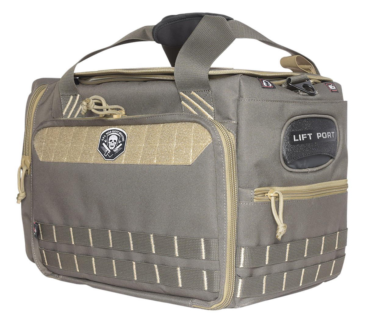 G*Outdoors 1512MLBR Range Bag Rifle Green Medium/Large 5 Handguns