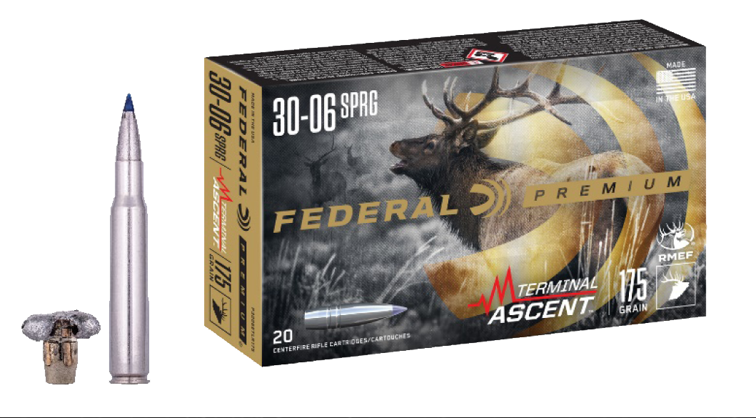 Federal Premium Terminal Ascent 30-06 Springfield 175gr 20rd - Box or Case