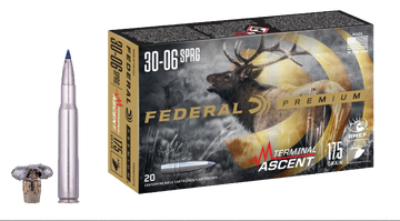 Federal Premium Terminal Ascent 30-06 Springfield 175gr 20rd - Box or Case