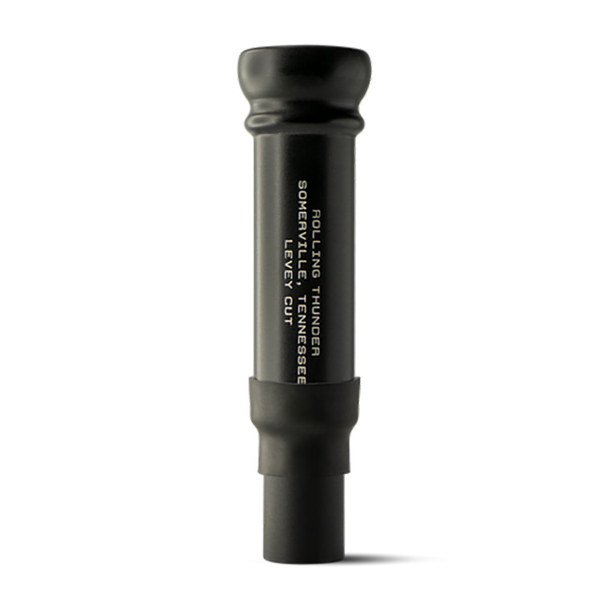 Rolling Thunder Game Call Levey Cut Cutdown Duck Call - Blackout Acrylic
