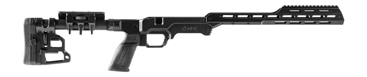 MDT Sporting Goods LSS Gen3 Tactical Chassis Black - Ruger American Long Action RH