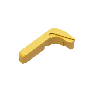 Tyrant CNC Extended Magazine Release for Glock Gen3 - Gold Aluminum