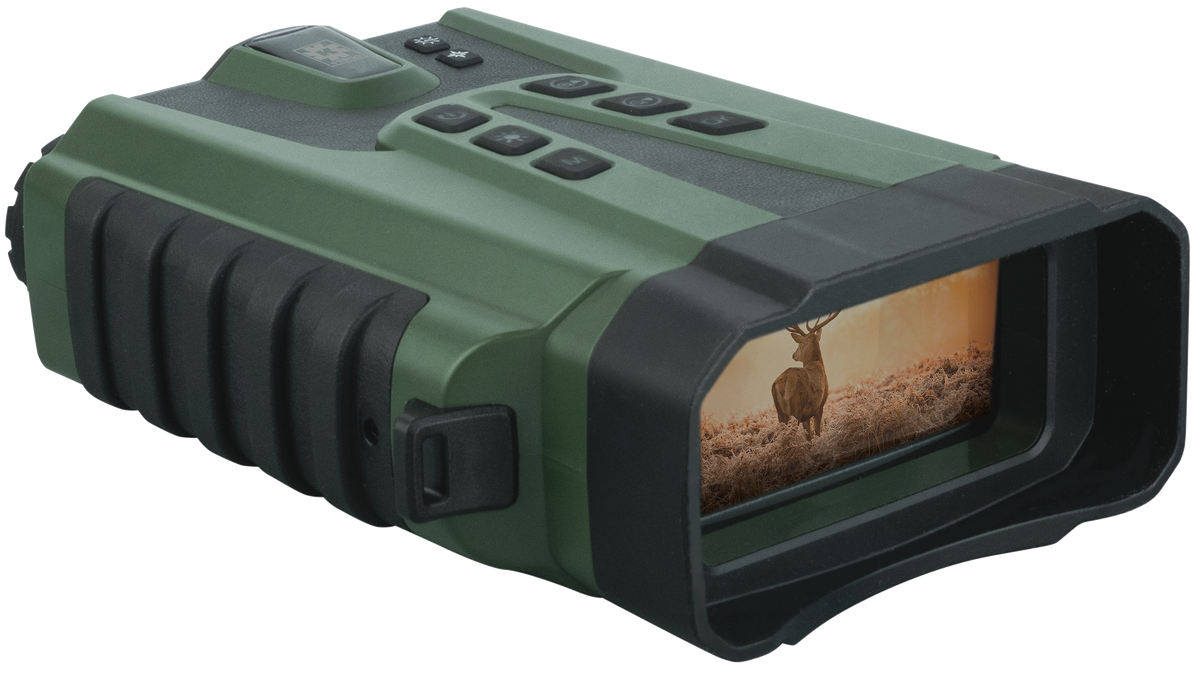 Konus KONUSPY-19 1.5-12x 25mm Night Vision Binoculars - Green/Black