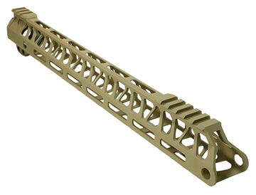 Timber Creek Outdoors Ultralight Enforcer 15" M-LOK Handguard - Flat Dark Earth