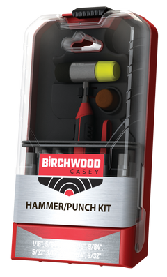 Birchwood Casey AR-15 Hammer & Punch Kit 19-Piece with Case Black/Red