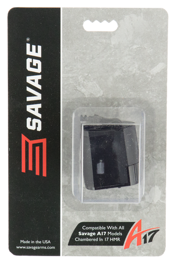 Savage 90022 A17/B17 17 HMR 10-Rd Black Polymer Rotary Magazine