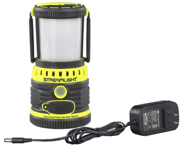 Streamlight 44945 Super Siege 1100 Lumen Rechargeable C4 LED Lantern - Red/White LED - Black/Yellow