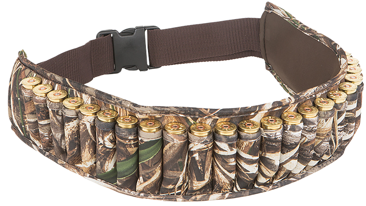 Allen 2525 Waterfowl Shotgun Shell Belt Realtree Max-4 Neoprene 25-Rd Adjustable