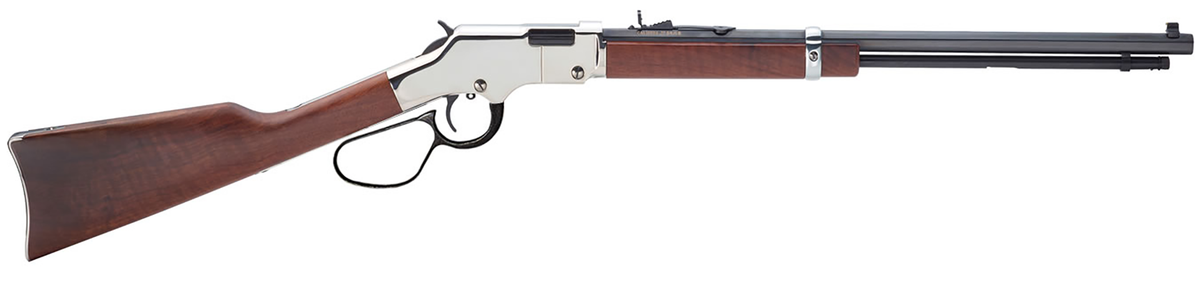 Henry Golden Boy Silver Large Loop 22 S/L/LR 20" 16 LR/21 Short Lever-Action Rifle