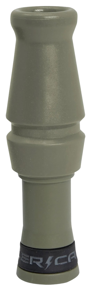Power Calls Impact2 Open Call Double Reed Mallard Duck Call - OD Green Polycarbonate/Acrylic