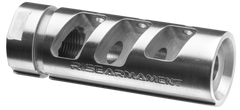 Rise Armament RA-701 Compensator 5.56x45mm NATO 1/2x28 2.5" Silver
