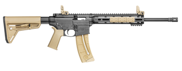 Smith & Wesson M&P 15-22 Sport 22 LR 16.5" 25+1 Semi-Auto Rifle - Magpul MOE SL FDE