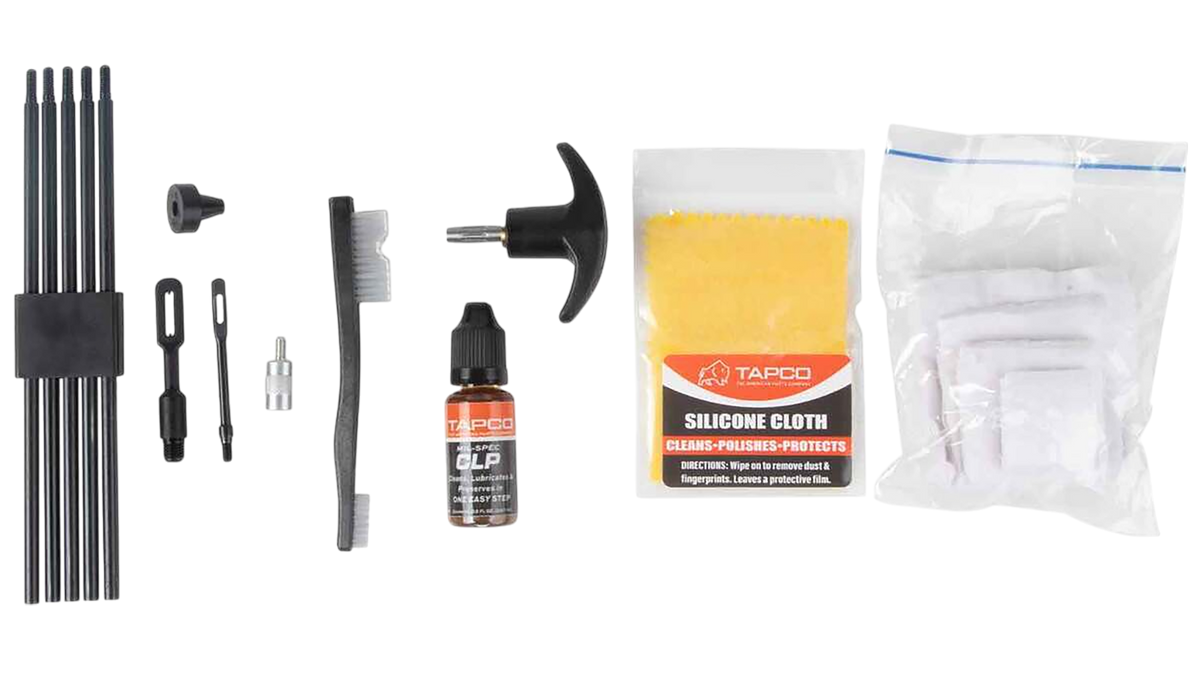 Tapco Universal Cleaning Kit .22 Cal - 12 Gauge Black