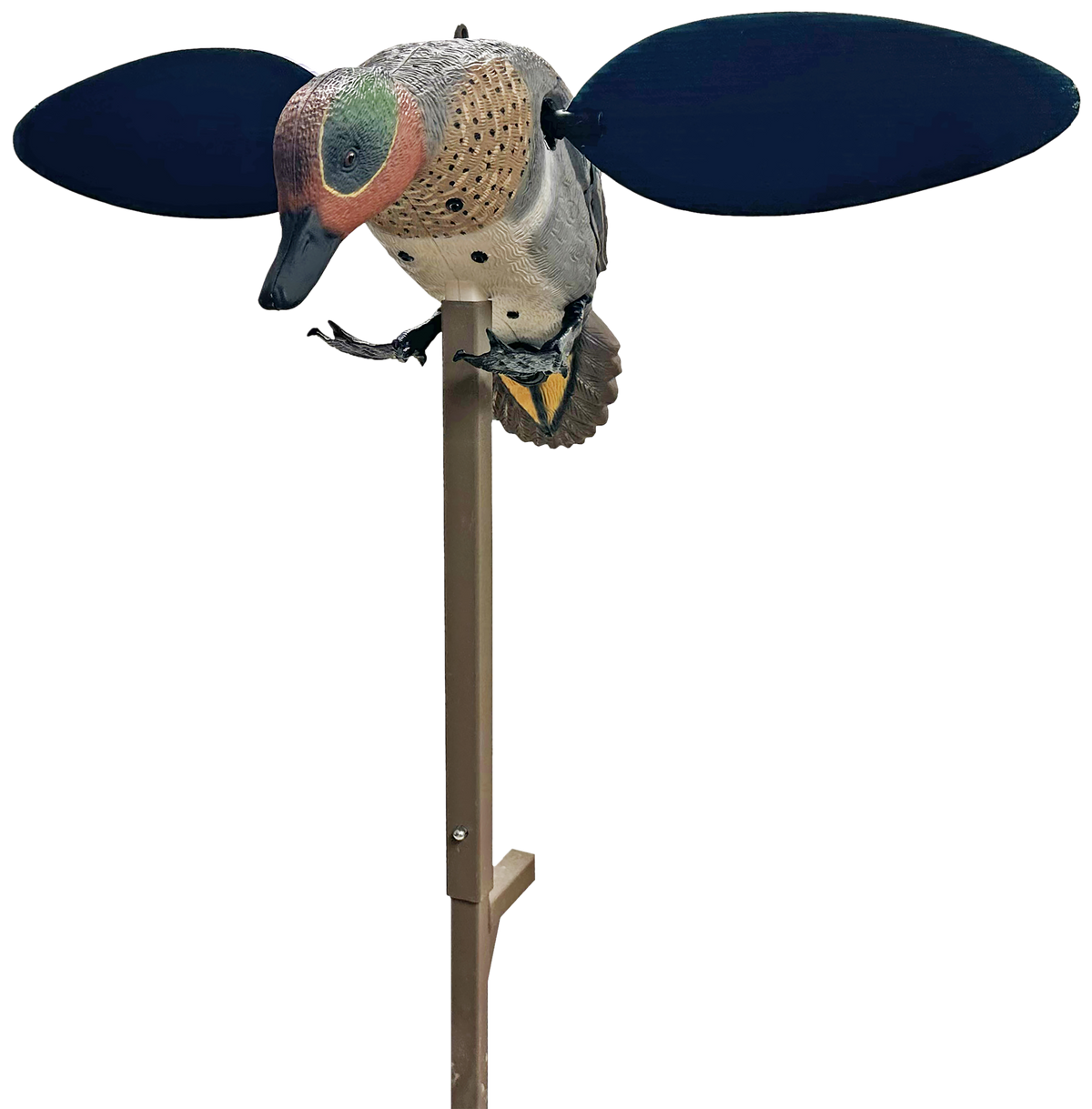 Mojo Outdoors HW2555 Green Winged Teal Spinning Wing Motion Decoy