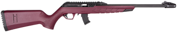 Derya Firearms TM22 Standard 22 LR 18" 10+1 Semi-Auto Rifle - Black Cherry