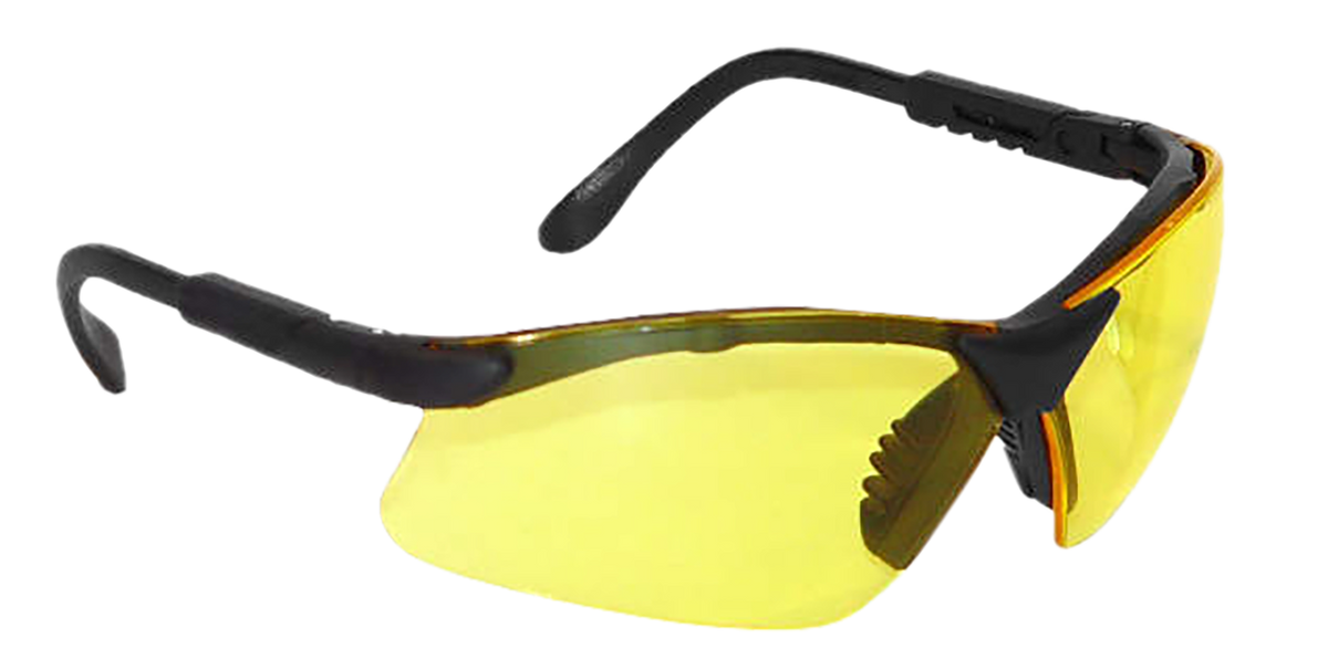 Radians Revelation RV0140CS Anti-Fog Shooting Glasses Yellow Lens Black Frame - Z87+