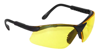 Radians Revelation RV0140CS Anti-Fog Shooting Glasses Yellow Lens Black Frame - Z87+