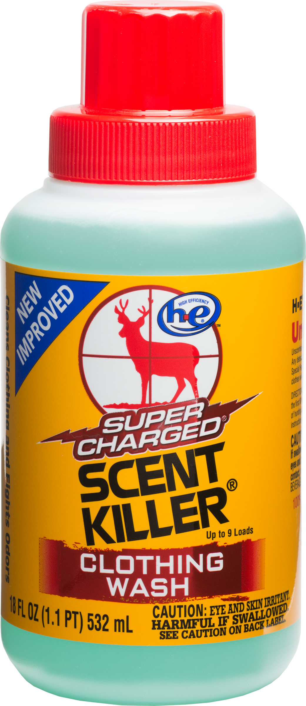 Wildlife Research 546 Scent Killer Super Charged Clothing Wash 18 oz Odor Eliminator