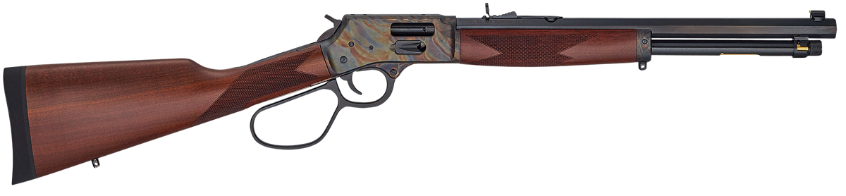 Henry Big Boy Carbine Side Gate 44 Mag 16.5" 7+1 Lever-Action Rifle - Color Case Hardened
